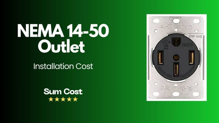 NEMA 14-50 Outlet Installation Cost